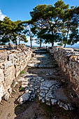 The palace of Festos. The North Court.